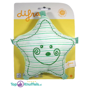 Plush Toy Ster voor Baby (Green) 15 cm