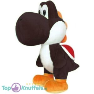 Yoshi Black – Super Mario Bros Plush Toy 28 cm