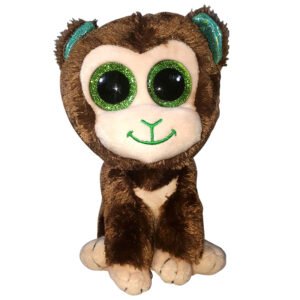 Plush Toy Monkeyje Whiteh Glitterogen 16cm