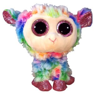 Plush Toy Dog Whiteh Glitterogen 16cm