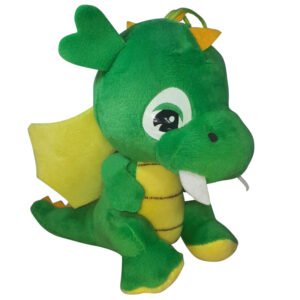 Pluche Draak Plush Green 18cm