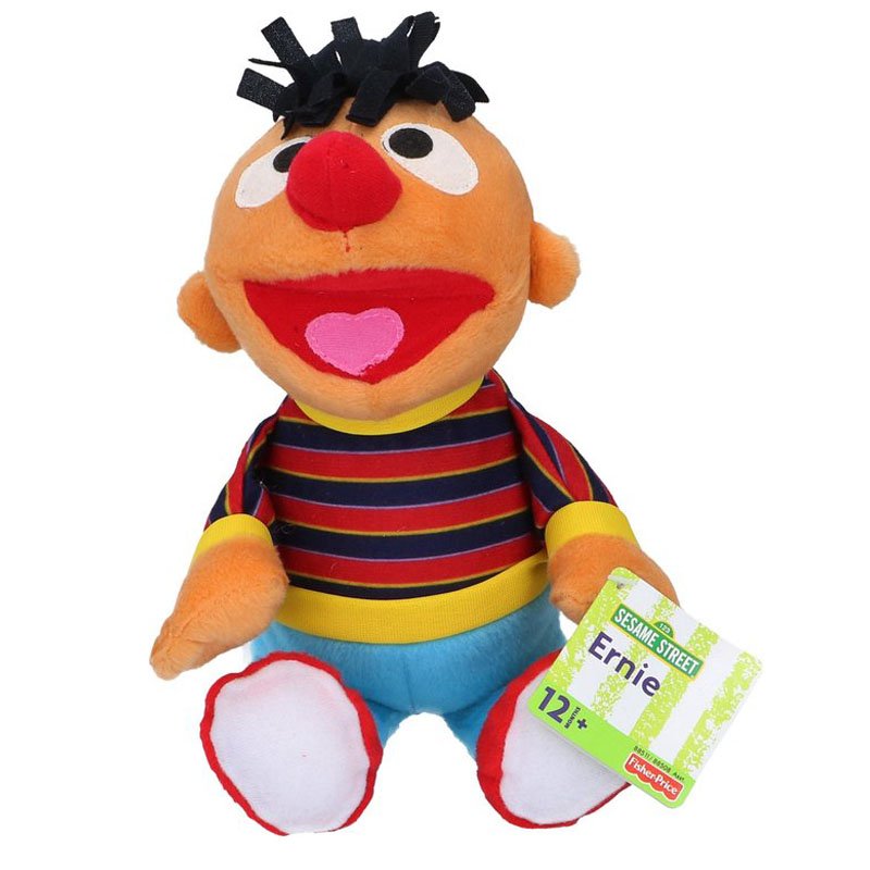 Sesamstraat Ernie Plush Toy 30cm