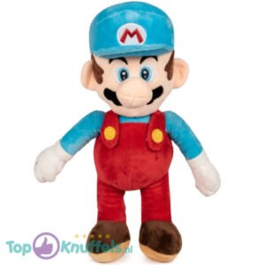 Super Mario Bros Ice (LichtBlue/Red) Plush Toy XXL 95 cm