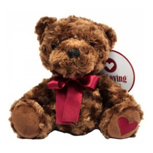 Pluche Bear My Loving Bear donkerBrown 21 cm