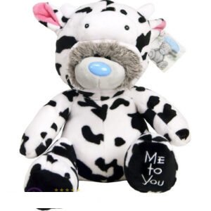 Me to You Plush Toy Bear in Onesie Cow 28 cm