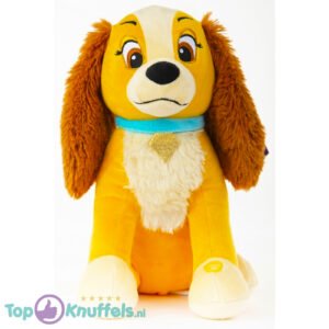 Lady en de Vagebond Disney Plush Toy + Geluid 30 cm
