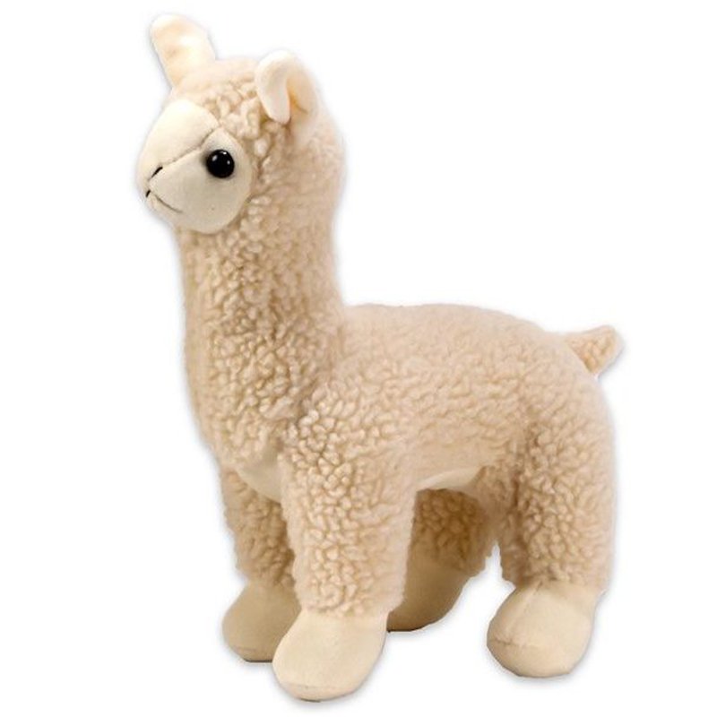 Pluche Lama Plushdier White 30cm