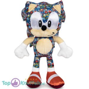 Sonic The Hedgehog Comic (LichtBlue) Plush Toy 30 cm