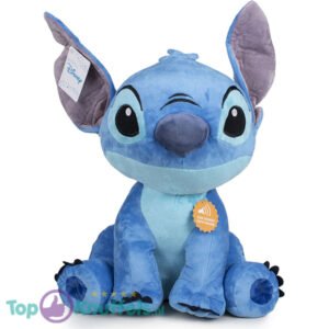 Disney Lilo & Stitch Plush Toy (Blue) + Geluid XL 60 cm