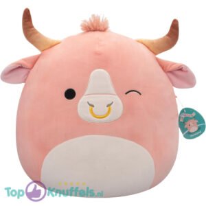 Squishmallows Howland Pink Stier Plush Toy XL 50 cm