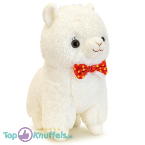 Alpaca Whiteh Bowje (White) Plush Toy 30 cm
