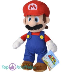 Super Mario Plush Toy (Blue/Red) 30 cm