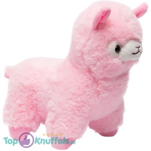 Alpaca Plush Toy Pink 25 cm