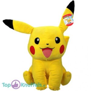 Pikachu Happy Sitting Pokémon Plush Toy XL 50 cm