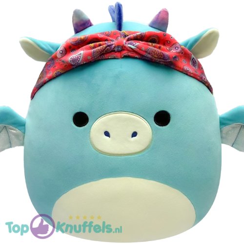 Squishmallows Tatiana Bluee Draak Plush Toy 20 cm