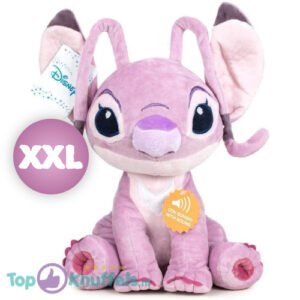 Angel XXL Plush – Disney Lilo en Stitch Grote Plush Toy + Geluid XL 125 cm MEGA Large