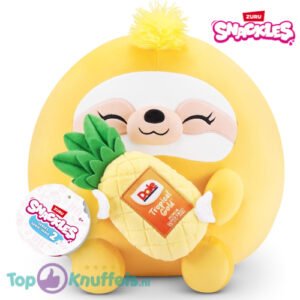 Snackles Plush XL – Luiaard Sandy Whiteh Dole Ananas 55 cm