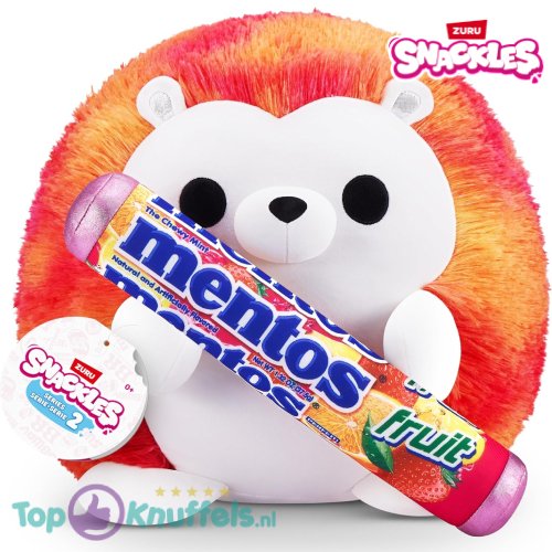 Snackles Plush XL – Egel Heidi Whiteh Mentos 55 cm