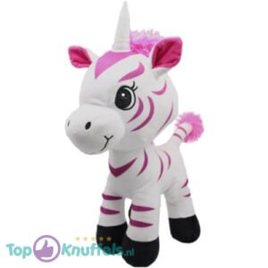 Zebra Unicorn Unicorn Pink Animalstuin Plush Toy 24 cm