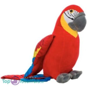 Parrot Bird Red Plush Toy 20 cm