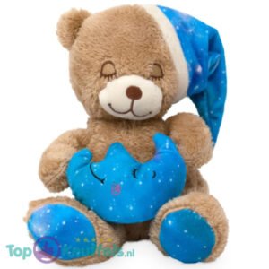 Teddy Bear Brown Whiteh SlMonkeymuts (Blue) Plush Toy 22 cm