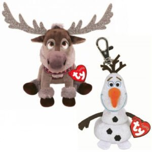 Sven + Olaf Disney FPinkn Mini Plush Toy Set 13 cm