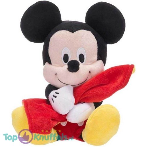 Mickey Mouse Whiteh Plushdoek Plush Toy 25 cm