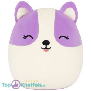 Squishmallows Candace Purplee Corgi Plush Toy 20 cm