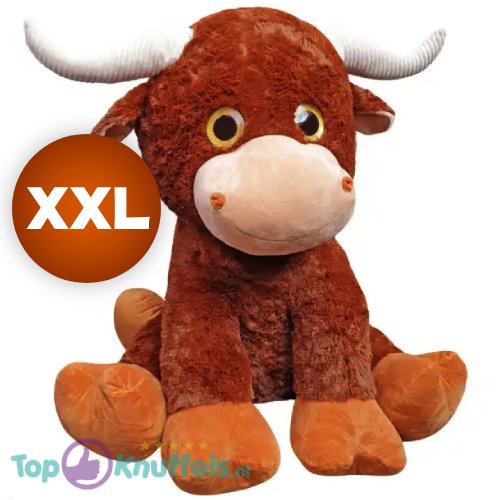 Stier Whiteh Glitterogen Plush Toy XXL 100 cm