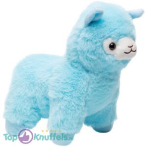 Alpaca Plush Toy Blue 25 cm
