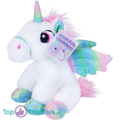 Unicorn Unicorn Sparkle White Plush Toy 30 cm