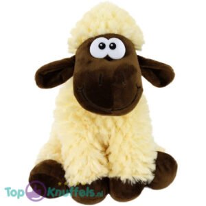 Sheep (Brown/White) Sitting Plush Toy 45 cm